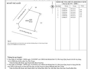 Vĩnh thạnh lô góc còn sót lại duy nhất 1 lô
