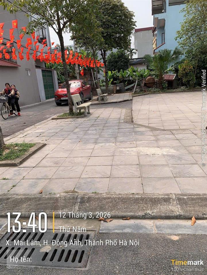 Bán lô đất 92m mai hiên  mai lâm đông anh, đường ô tô, tiện ra vin cổ loa, giá cực rẻ