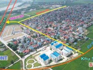 Bán 90m đất đấu giá cực đẹp dục tú  đông anh, đường rộng ô tô đánh võng, gần cầu tứ liên