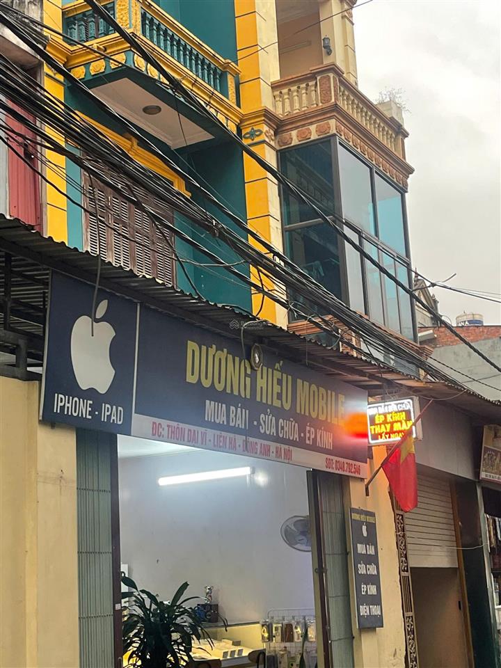 Bán 65m đất trục chính kinh doanh sẵn nhà 3 tầng đẹp, cực rẻ, liên hà đông anh , gần vin liên hà