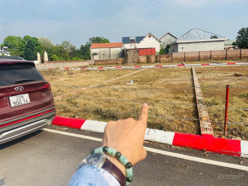 Bán lô đất đẹp 100m2 full thổ cư, 2 mặt tiền thái lai  kim anh  sóc sơn  hà nội, giá cực rẻ