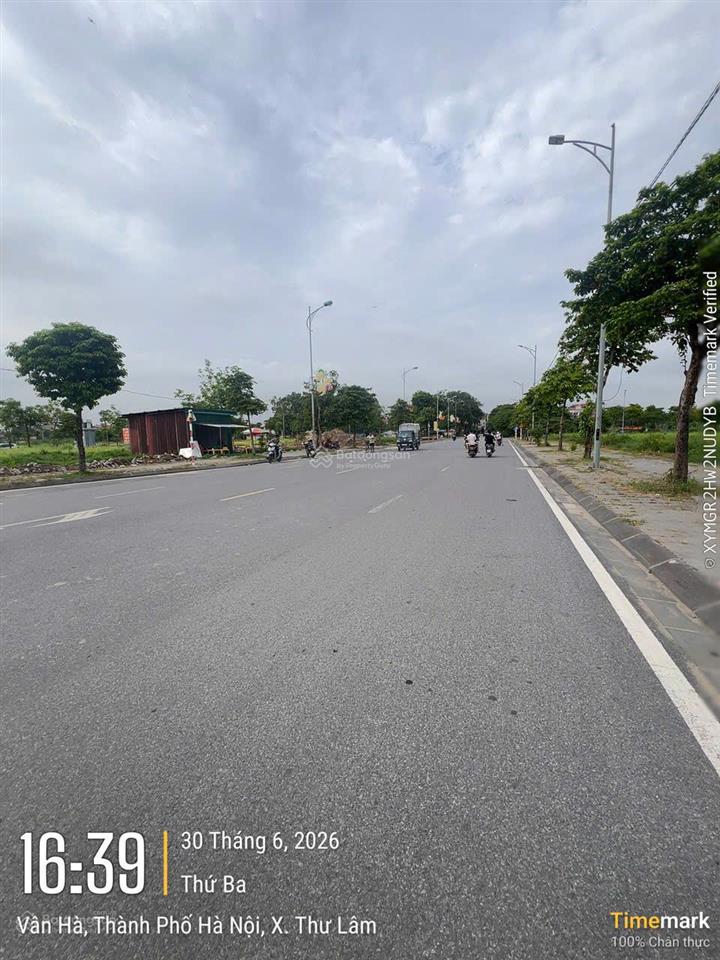 Bán lô áp góc 80m tái định cư thiết úng  vân hà  đông anh  hà nội, gần vin liên hà, giá cực rẻ