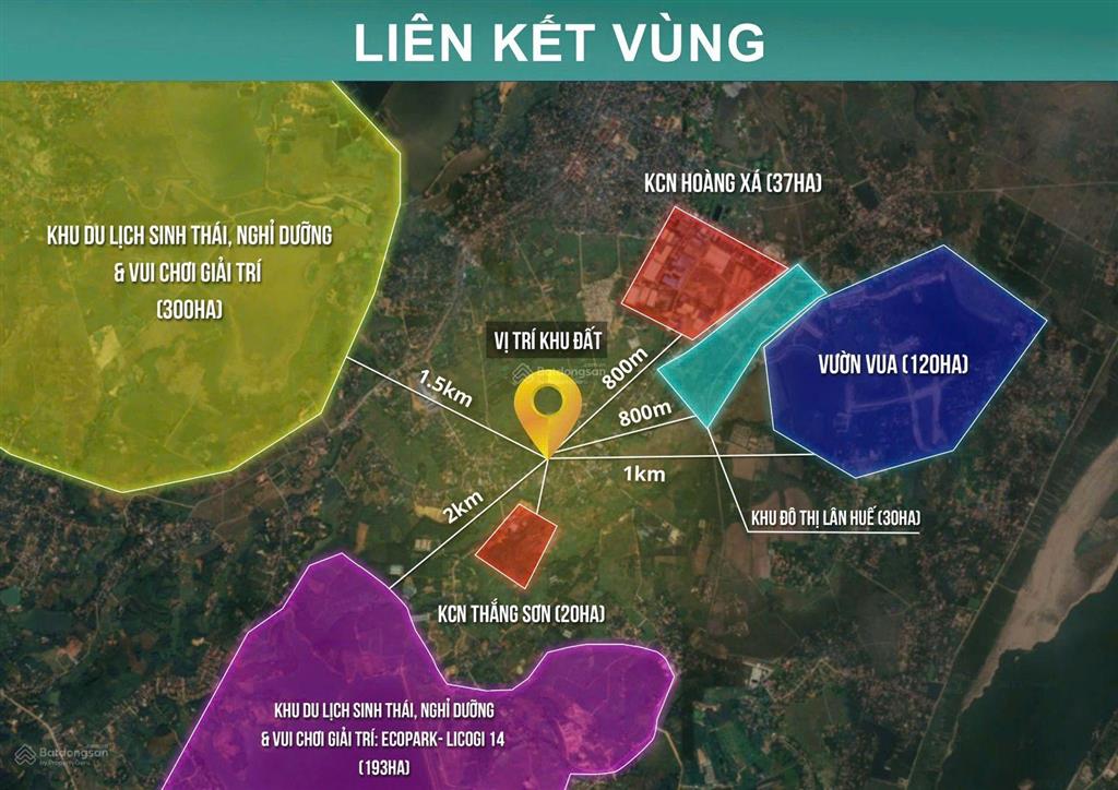 860tr đất full đất ở 90m2 cạnh kcn hoàng xá  vườn vua