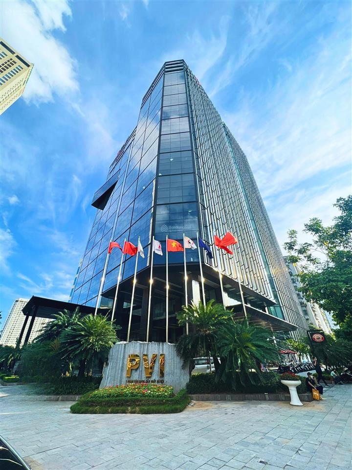 Bql toà nhà cho thuê văn phòng pvi tower phạm văn bạch, cầu giấy, dt 1750m2 có cắt, 420.000 đ/m2/th