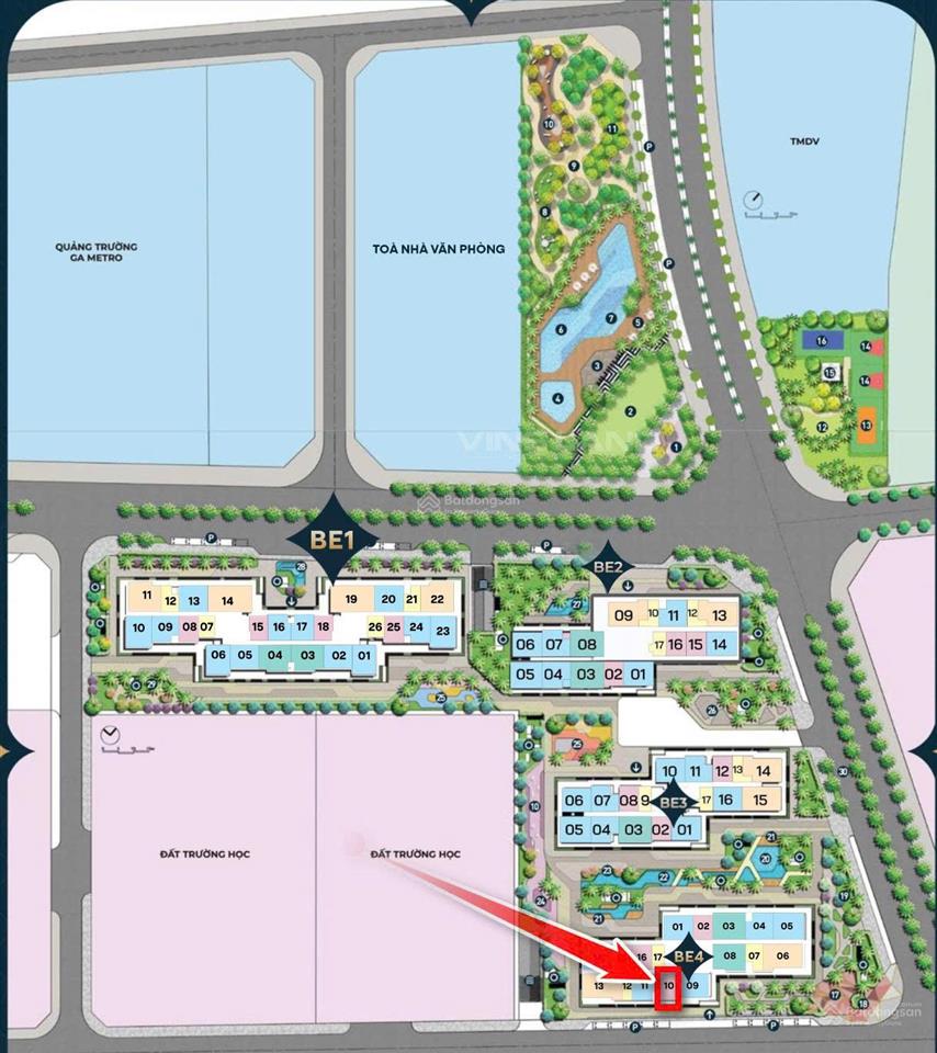 0907 351 ***  bán căn 1pn rộng  52,1m2 ban công nối dài, view hồ san hô be4xx10 the beverly ocp1