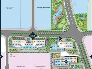 0907 351 ***  bán căn 1pn rộng  52,1m2 ban công nối dài, view hồ san hô be4xx10 the beverly ocp1