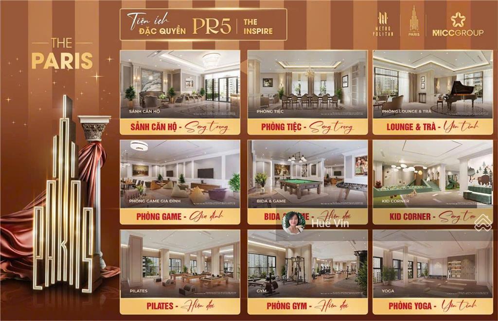 Căn 1pn + 1, ban công đông nam view bể bơi, giá 3,42 tỷ 55m2 thông thủy the paris.  0907 351 ***
