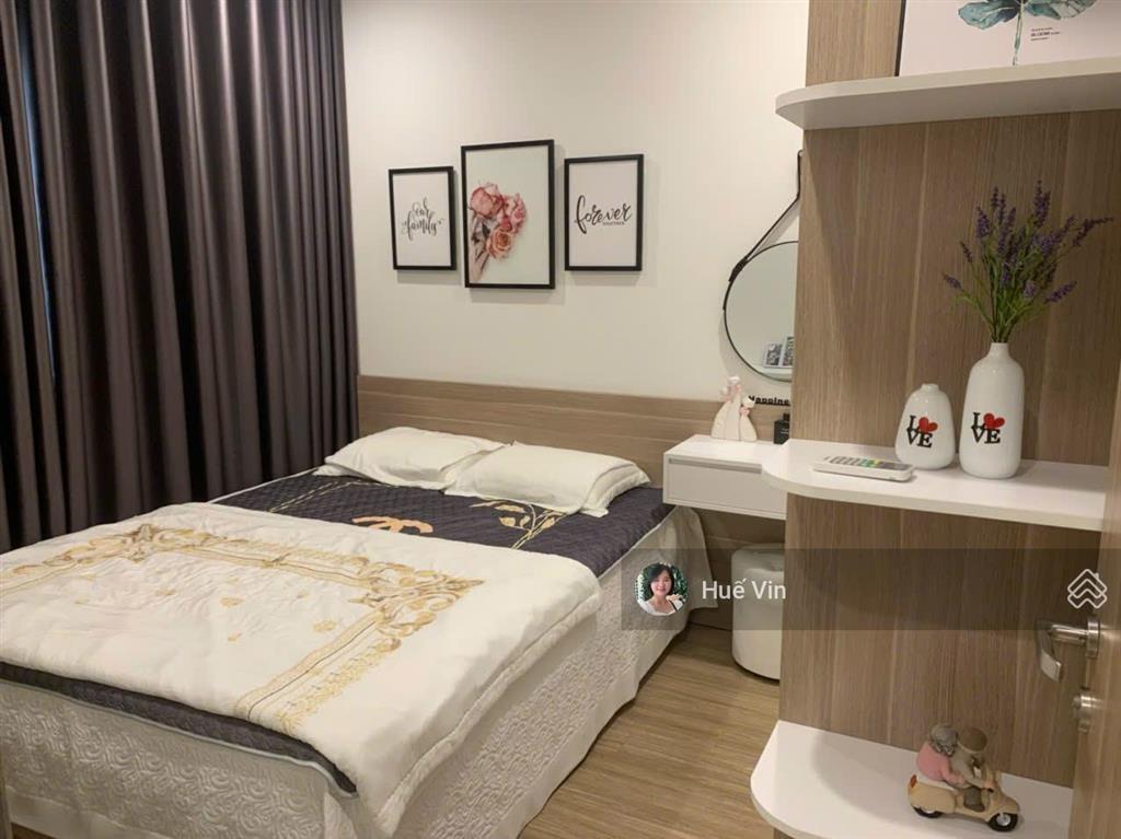 Không ở, cho thuê căn 2pn+1  2wc góc 63m2 tòa s1.02 nội thất đẹp, chỉn chu.  0907 351 ***.
