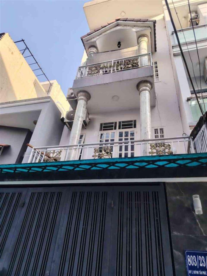 Siêu phẩm quận 7  nhà 4 tầng hẻm ô tô đỗ cửa htp  dòng tiền 16tr/tháng  nhỉnh 8 tỷ