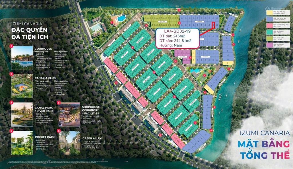 Izumi canaria  giảm ngay 1.4 tỷ khi chốt căn biệt thự song lập 246m2  mua trực tiếp chủ đầu tư