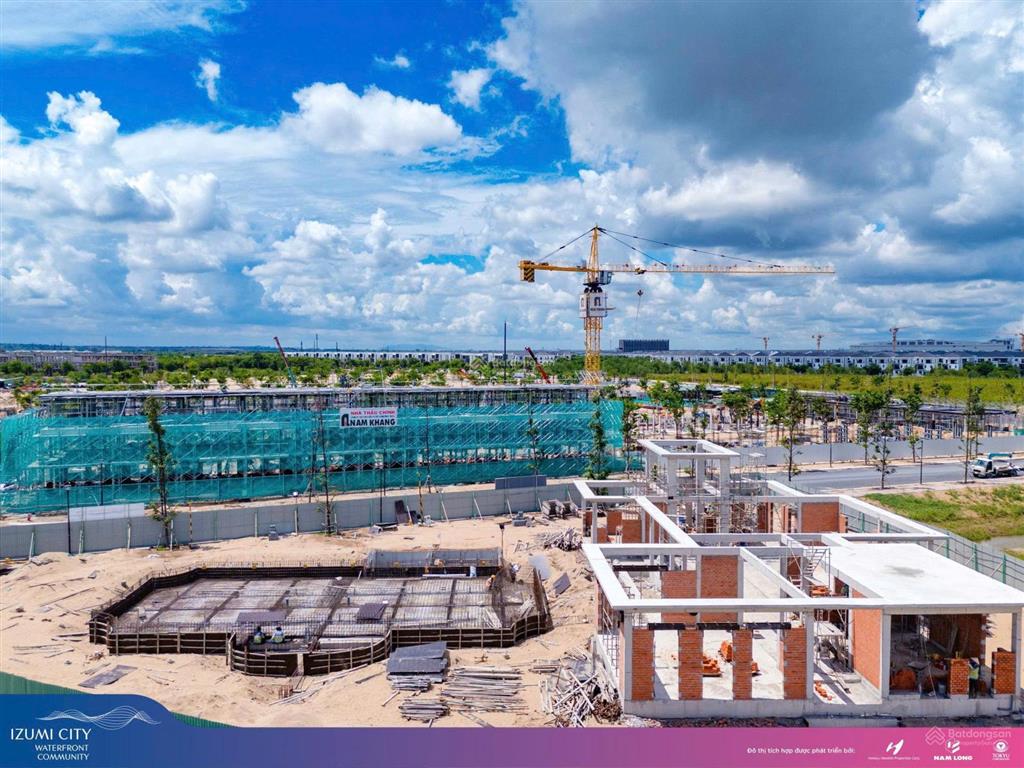 Btsl 246m2 mặt tiền công viên, gần sông  lịch thanh toán siêu giãn đến 11/2028  izumi  69tr/m2