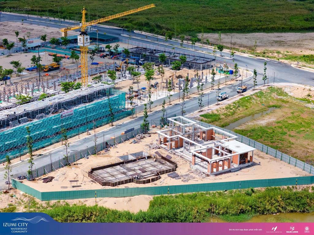 Btsl 246m2 mặt tiền công viên, gần sông  lịch thanh toán siêu giãn đến 11/2028  izumi  69tr/m2