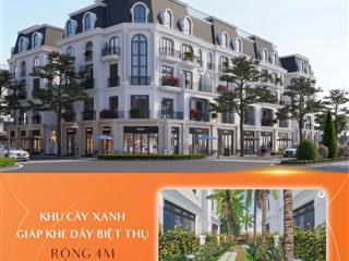 Cần bán shophouse liền kề, diện tích 90m2