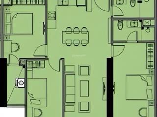 Bán căn hộ chung cư 3pn, 2wc, 85m2, eurowindow river 5.450 tỷ tầng trung, biew thoáng, nguyên bản