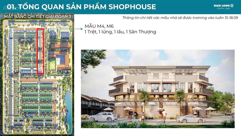 Bán shophouse nam long 2  đối diện khu trường học  giá 7,3 tỷ
