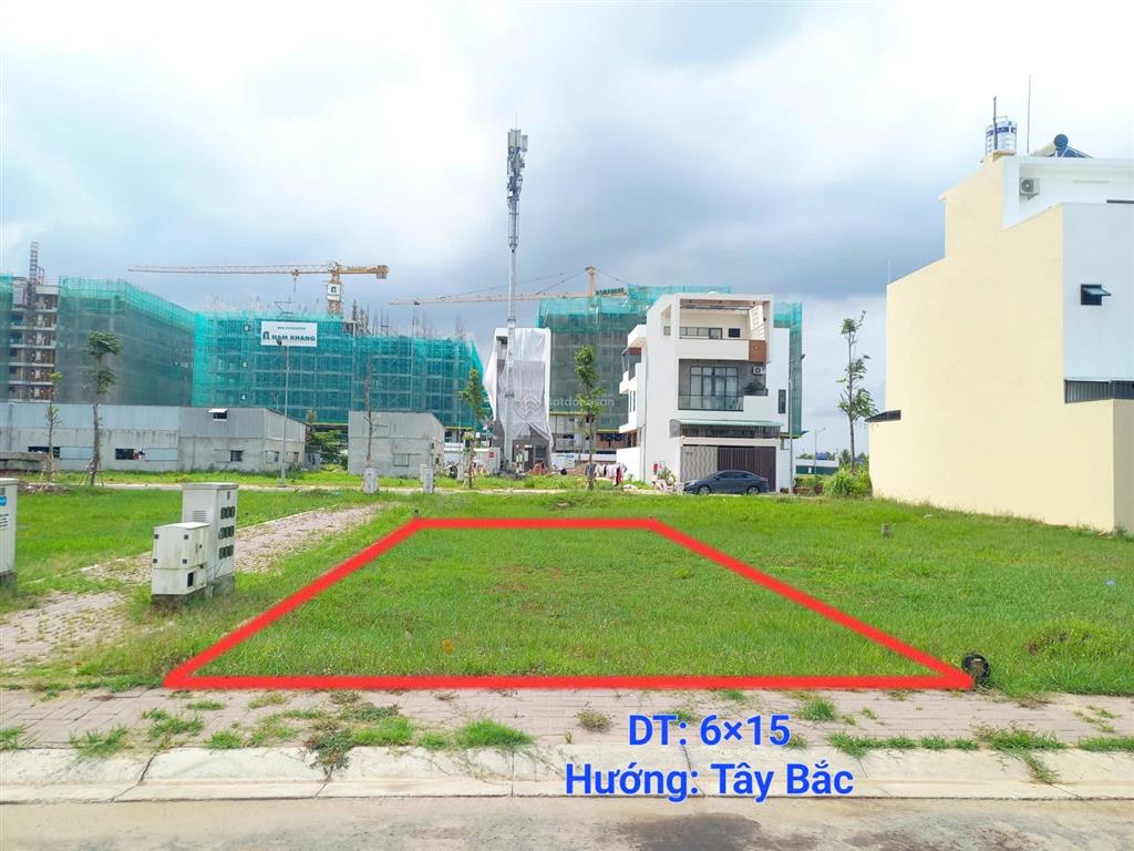 Bán đất nền 90m2 khu nam long 2  cạnh hẻm 4m  giá tốt, sổ sẵn sang tên ngay
