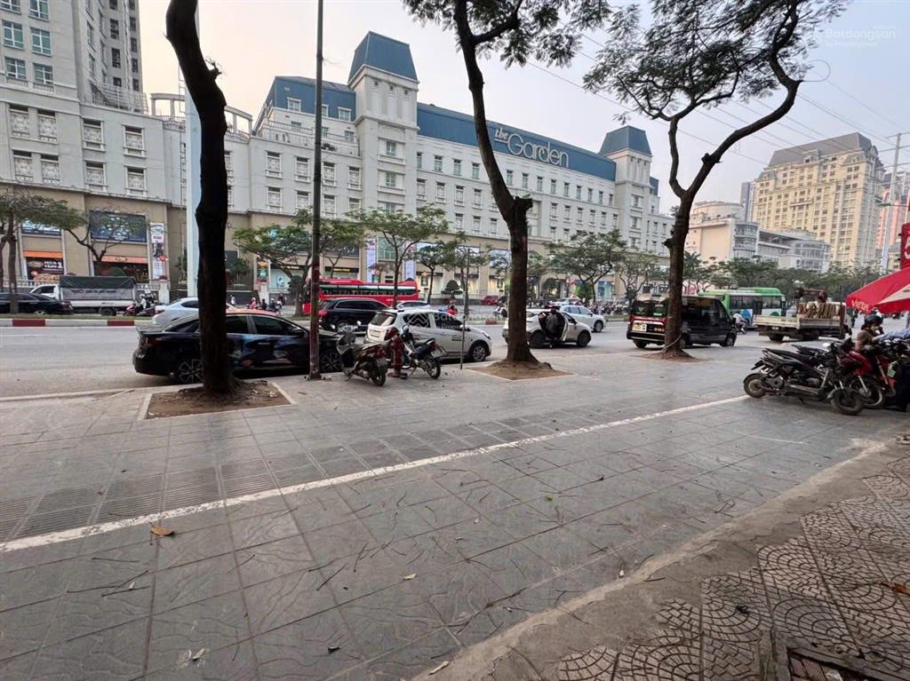 Cho thuê văn phòng mặt đường mễ trì 130m2  đối diện tttm the garden | giá 25tr