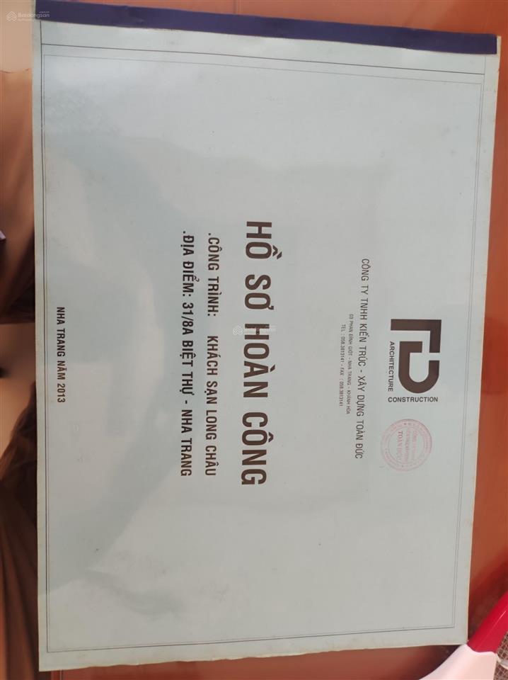 Bán khách sạn đường biệt thự đang cho thuê 60tr/tháng