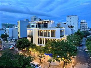 Villas lô góc 2 mặt tiền view máy bay trung tâm hải châu, đà nẵng