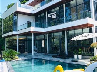 Biệt thự khai sơn hill  lô góc 3 mặt tiền  4 tầng nổi 1 hầm biểu tượng của giới thành đạt