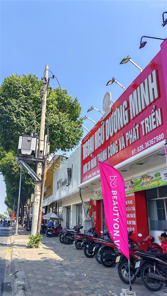 Bán nhà mặt tiền 3 tầng  đường xe tải thông  ngay đường quang trung, quận gò vấp  nhỉnh 7 tỷ