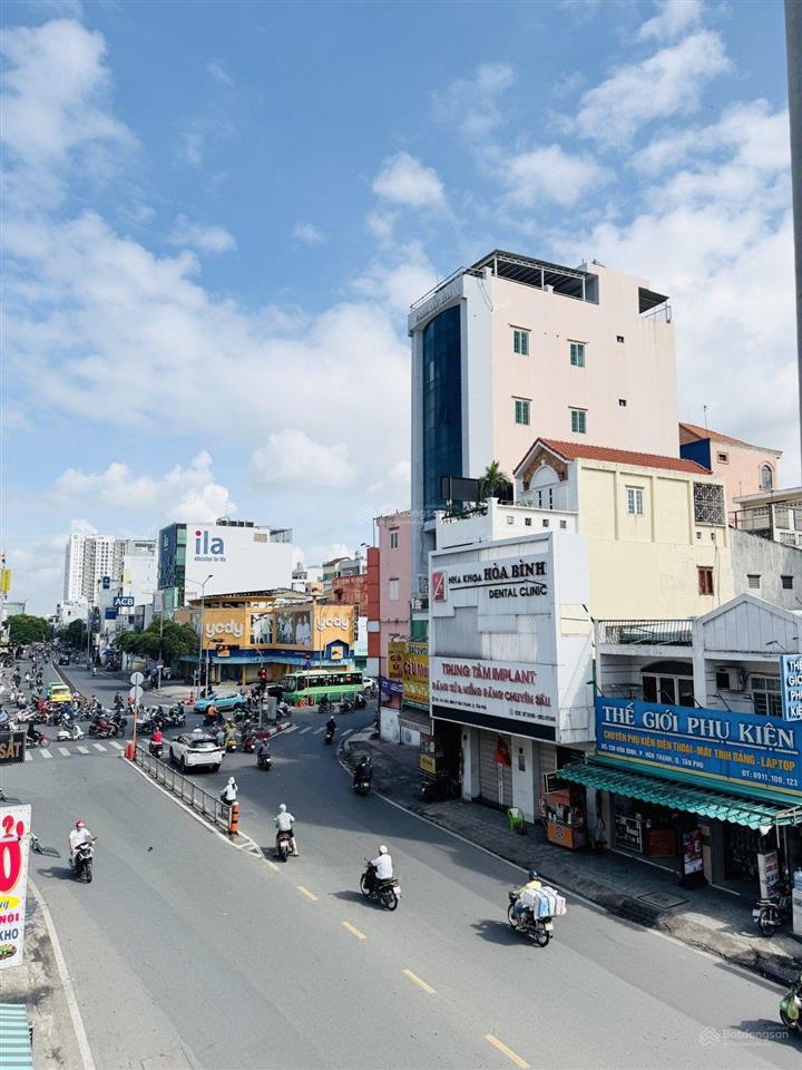 2 mtkd trước sau hòa bình  đoạn giao lũy bán bích, 5 tầng, 4.2x20 giá 12 tỷ 9 tl