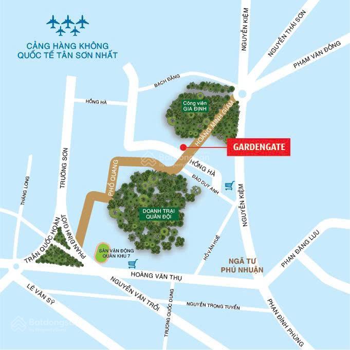 Cho thuê văn phòng 08 hoàng minh giám ngay trung tâm thành phố