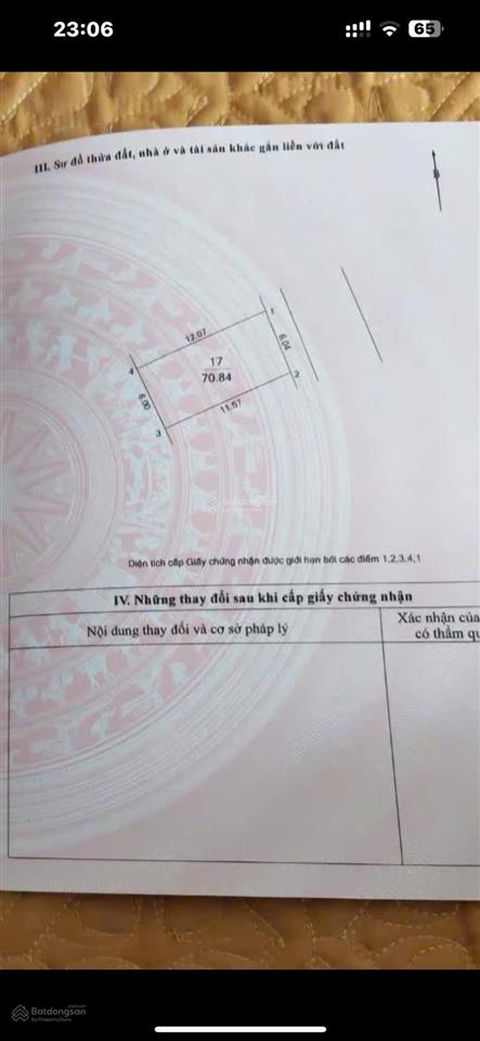 Bán đất tại thụy lâm, 4,7 tỷ, 71m2 đẹp, nhiều tiện ích