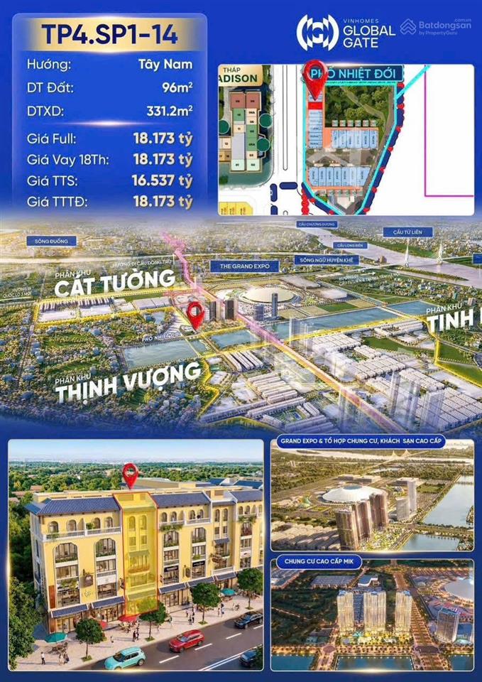 Siêu phẩm shop 5 tầng vinhomes global gate vị trí vàng đón dòng tiền tp4. sp1  14