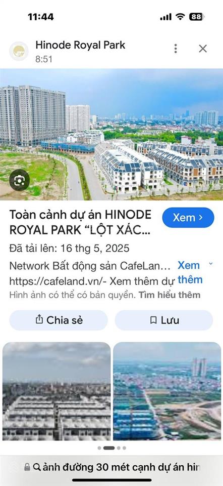 Hàng hiếm tại hinode royal park, 14 tỷ vnd, 70 m2, đất nền dự án hot!