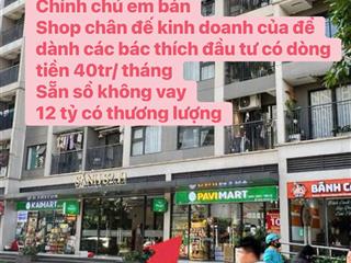 Shophouse chân đế s2.19 đang cho thuê tốt nhà có việc ra hàng