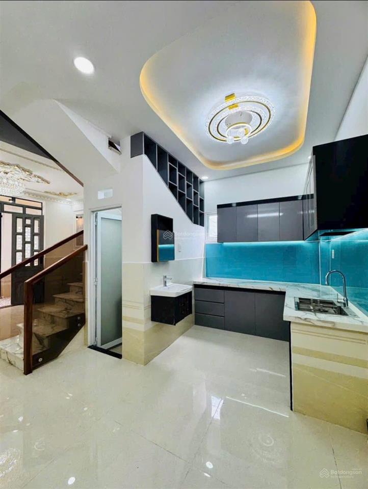 Nhà gò vấp còn 1 căn hẻm lê lợi 2ty590, p3, hẻm 5m, dt 48,2m2 ( 4x12,1), sổ hồng riêng