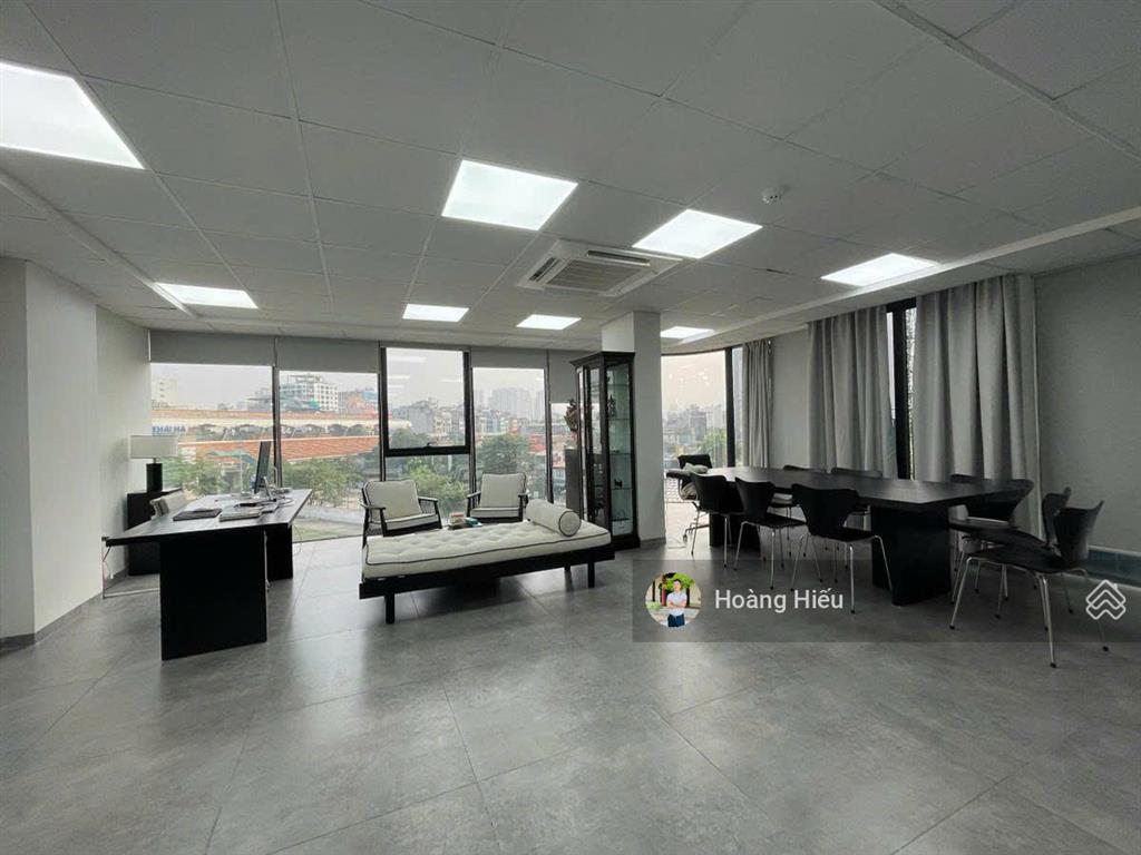 Toà văn phòng mặt phố khuyết duy tiến, thanh xuân, xây mới, 7 tầng nổi, 1 hầm, 100m², mặt tiền 8m