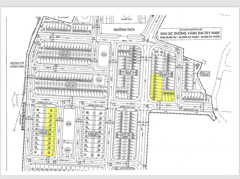 Bán đất nền dự án tại khu dân cư  trung tín 2, 1,985 tỷ, 108m2, giá tốt, view đẹp