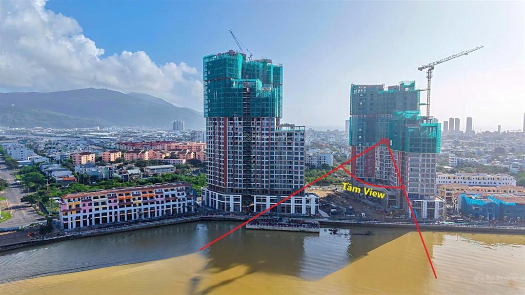 Duy nhất  cần bán gấp căn hộ 59m2 sun symphony, view sông hàn đà nẵng  sổ hồng lâu dài