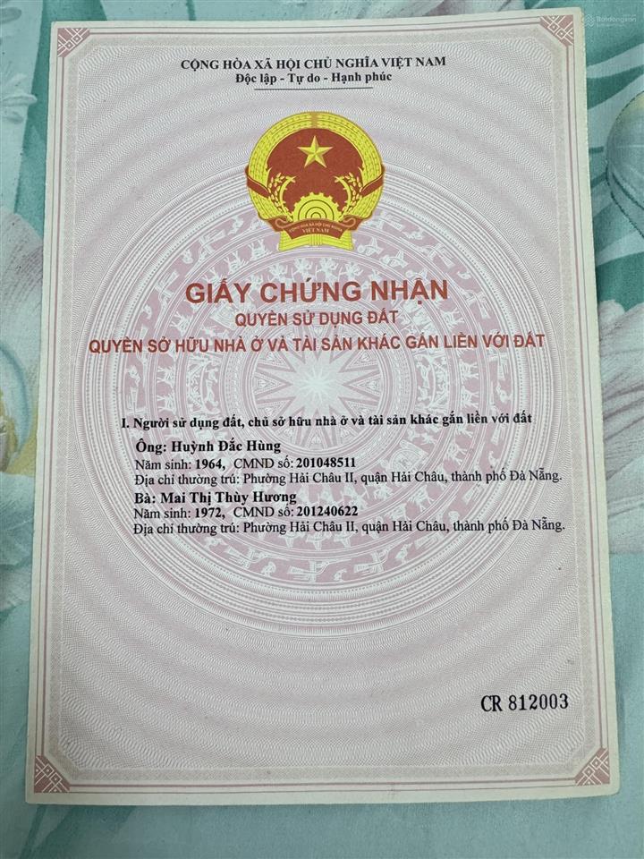 Bán đất tại 03 hàn thuyên, quận hải châu, đà nẵng, giá siêu hời 12,1 tỷ, 88,4m2