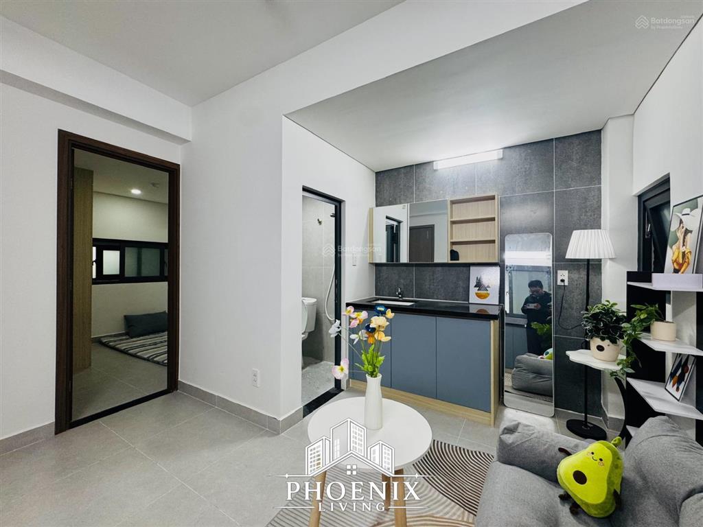 Căn hộ 1pn 35m² mới xây ngay chợ hiệp thành