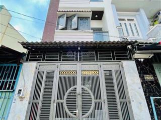 Nhà đẹp 4 tầng, dt (4x14)m2, hẻm xe hơi thông suốt, ngay ngã tư bốn xã, giá 6,85 tỷ còn tl