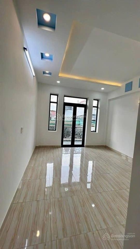 Nhà mới 4 tâng, dt (4x16,2)m2, hẻm xe hơi thông, liên khu 56, bình tân, giá 6,7 tỷ còn tl