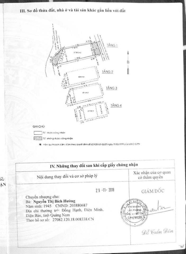 Nhà phú nhuận 4x14 cn 42m² 4 tầng, 6pn thu nhập ~26tr/tháng giá 8.9 tỷ (tl)