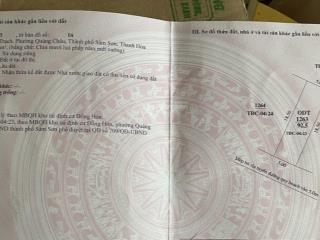 Bán gấp đất tại mbqh tái định cư đồng hón, 2,7 tỷ, 92,5m2