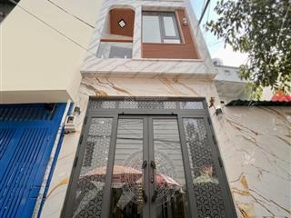 Hoa khôi quận 6  3 lầu  45m2  6pn  ngay sát chợ bình tây  hxh thẳng 1 trục hậu giang.