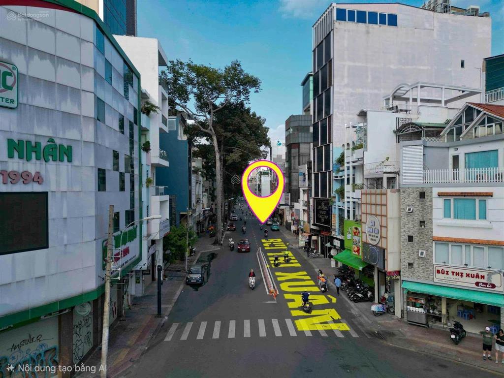 Bán nhà bùi thị xuân 127m²  hầm + 7 lầu  thu 200tr/tháng  quận 1  giá 80 tỷ