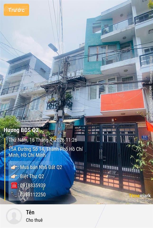 Bán gấp nhà mặt tiền 4m phường an khánh, giá tốt