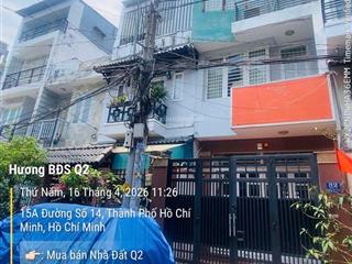 Bán nhà đường 14. phường an khánh  nhà xây đẹp nhà 3 tầng áp mái