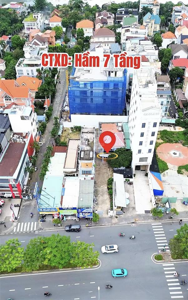Mặt tiền trục đường trần não. thêm mặt đường 23.