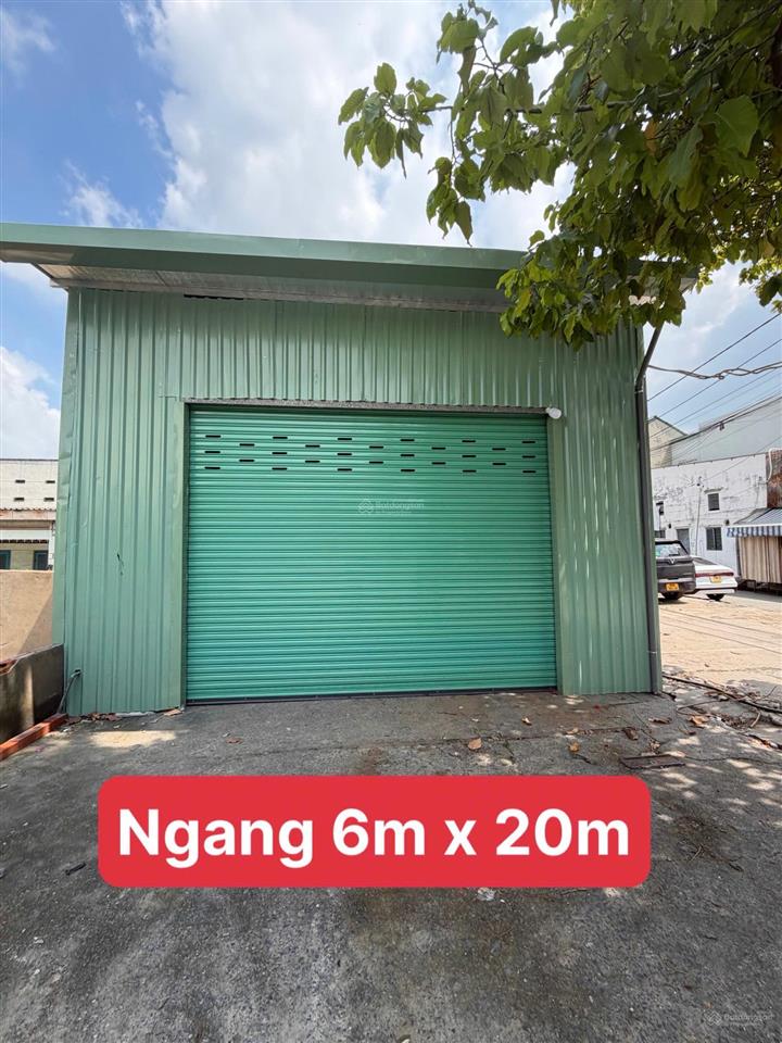 Cho thuê mặt bằng kho xưởng kinh doanh đường 20m