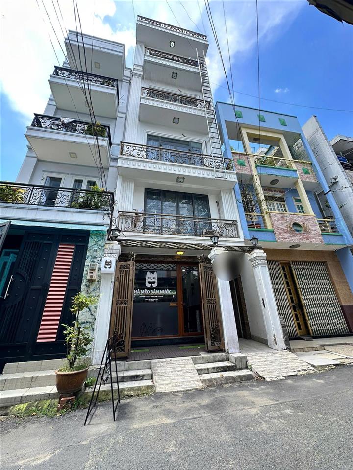 Giá tốt! hẻm đẹp 8m nguyễn thái bình, tb  dt 4x16m, cn 62m²  5 tầng mới, hđt 35 triệu, chỉ 12 tỷ