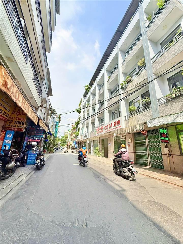 Chỉ 5,9 tỷ  sở hữu nhà mặt tiền tân bình khu hoàng hoa thám nhà ga t3  4 tầng nhà mới  3pn, 3wc
