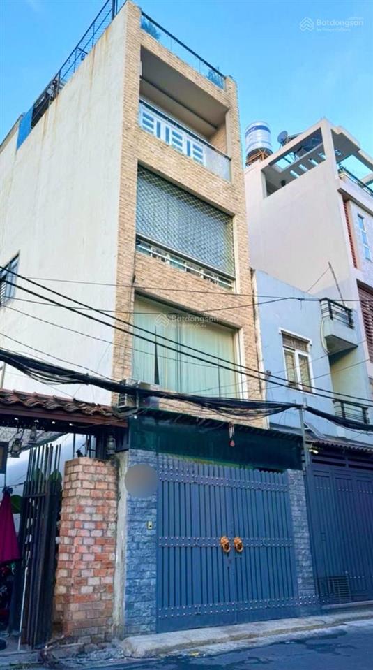Ngộp giảm giá 2 tỷ còn 9,5 tỷ  hẻm xe hơi 8m văn chung ngay hoàng hoa thám  5 tầng, 5pn  4x12m
